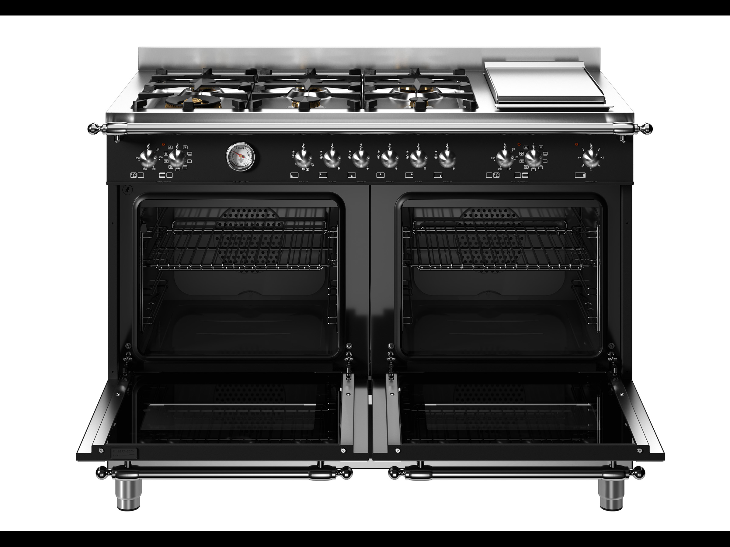 ΚΟΥΖΙΝΑ BERTAZZONI HER126G2ENET | ΦΟΥΡΝΟΙ ΗΛΕΚΤΡΙΚΟΙ | ΕΣΤΙΕΣ ΑΕΡΙΟΥ ΚΑΙ grill Teppanyaki 2